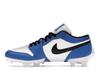 Jordan 1 TD Шиповки Низкие Белые Черные Королевские - FJ6245-104