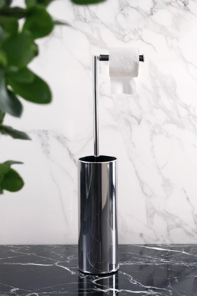 Q-BATH PREMIUM DECOR 1563 leather toilet paper stand
