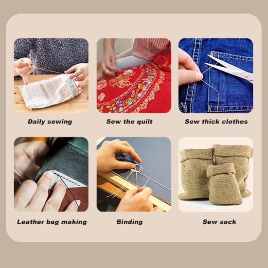 1 комплект магнитной швейной коробки с 20 иглами, 16 ножницами для ниток, наперстком для ленты