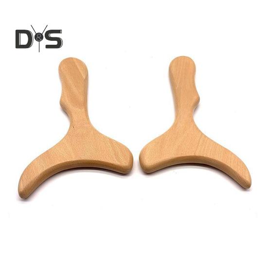 Деревянный терапевтический массажный инструмент, удобно держать, универсальное использование, снятие мышечного напряжения, удаление целлюлита, инструмент для моделирования тела