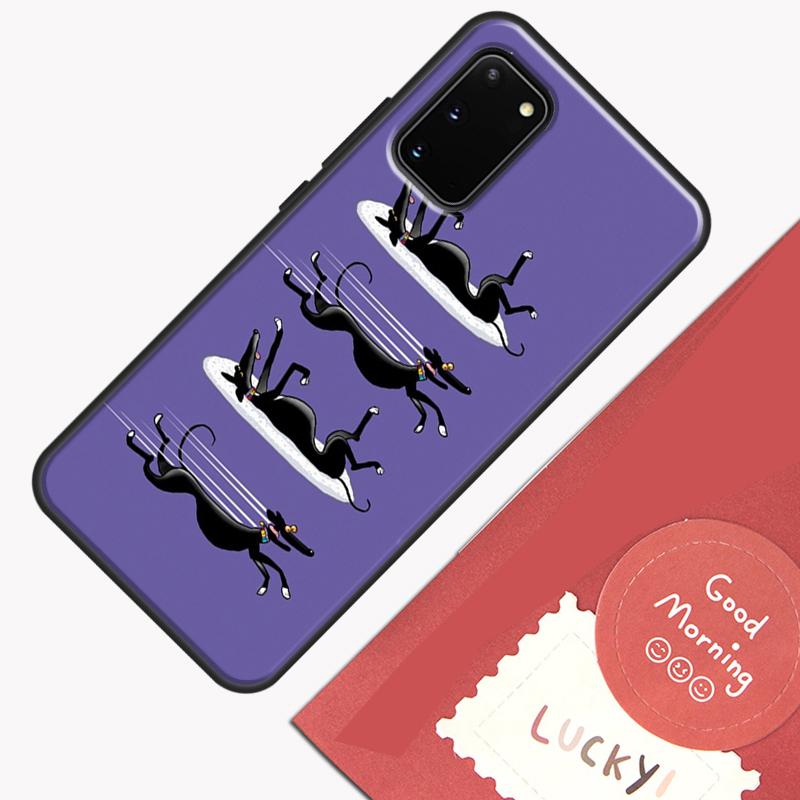 Чехол с изображением грейхаунда для Samsung Galaxy S22 S21 S23 Ultra Note 20 S8 S9 S10 Note 10 Plus S20 FE Задняя крышка