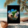 1pc The Good Dinosaur2 Beach Towel, Comfortable and Thick, and Swimming/Bath/Picnic/Camping Towel, Suitable for Seaside Beaches