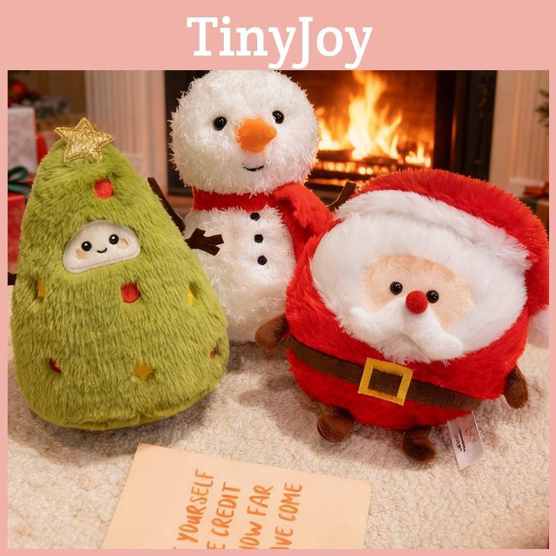 Doll Christmas Plush Pp Cotton Filling Soft Crystal Material Gift Ornament Home