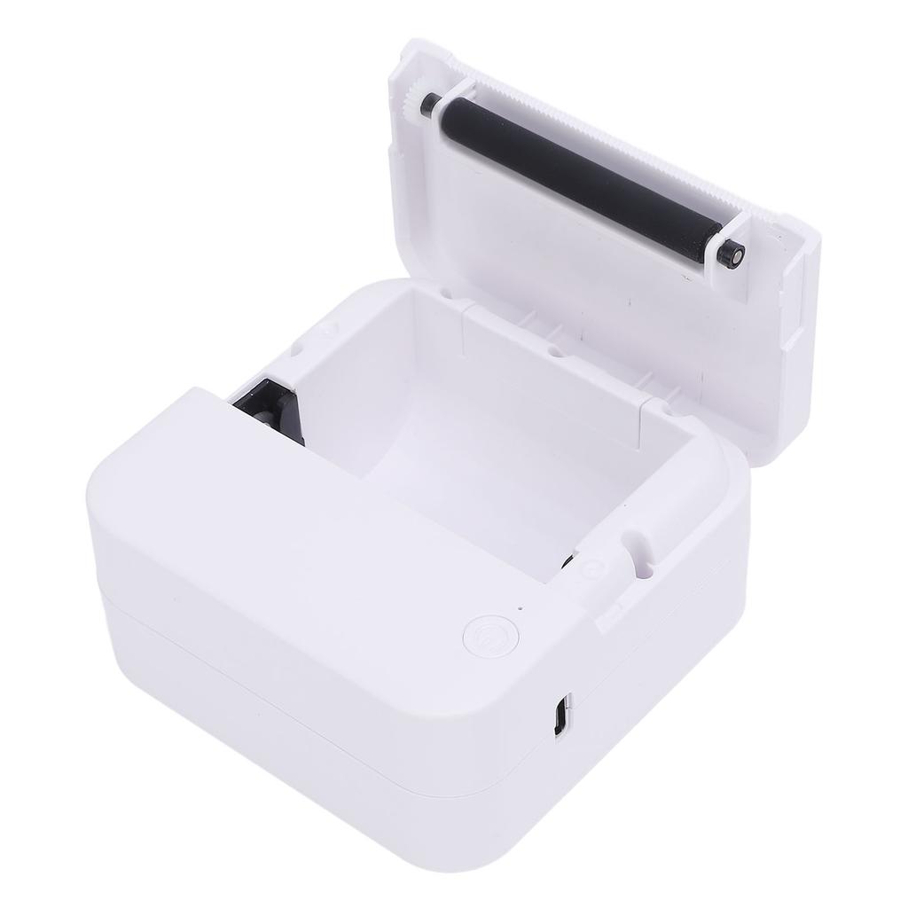 Портативный термопринтер без чернил, беспроводной Bluetooth, 200 DPI, черно-белая печать, портативный карманный принтер для фото