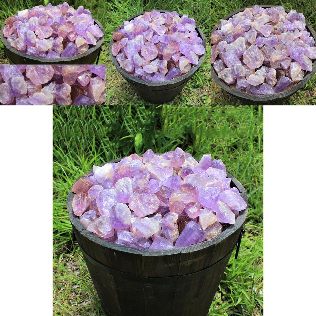 Natural Rough 100g Amethyst Gravel Stone Quartz Crystal Gemstone Home Decor