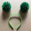 Pompoms Headband Photo Props Fun Hair Hoop 2025 for Party New Year