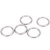 5 шт. Круглые O-кольца из нержавеющей стали 304, бесшовные, многоцелевые, сварочные металлические O-кольца для морского оборудования, лодок, йоги