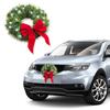 Car Wreath Accessories Christmas Decor  Front Grille Car Christmas Wreath Decoration Tree Ornament