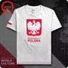 Poland Unisexs T Shirts Unisex Polish Pole Jerseys Hip Hop Nation Cotton Tshirt Fitness Clothing Tops Tee Country Polska Polak Tshirt