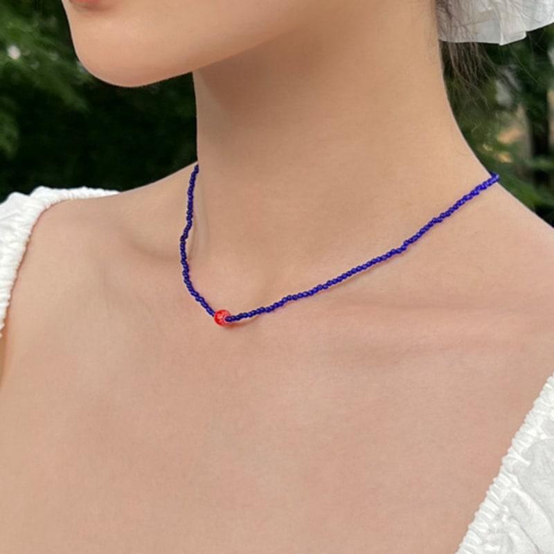 ФАНТАСТИЧЕСКАЯ ПЛАНЕТА богемское ожерелье (СИНИЙ)