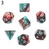 Game Accessory Two-color Dice Set Game Accessory Leisure Entertainment Toys Party Supplies
