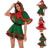 Women's Christmas Party Holiday Party Hooded Suit Costume