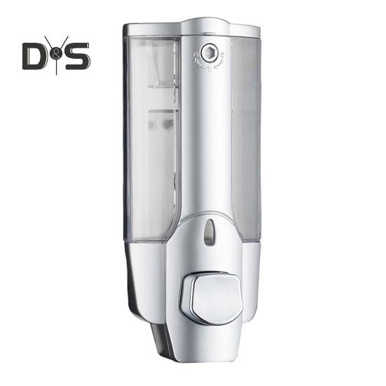 Настенный ручной дозатор мыла объемом 350 мл для ванной комнаты, легко заполняемый дозатор для душа с большой емкостью для шампуня и кондиционера