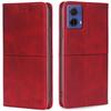For Motorola Moto G85 5G/S50 Neo 5G Case Card Slots Cowhide Texture Phone Leather Cover