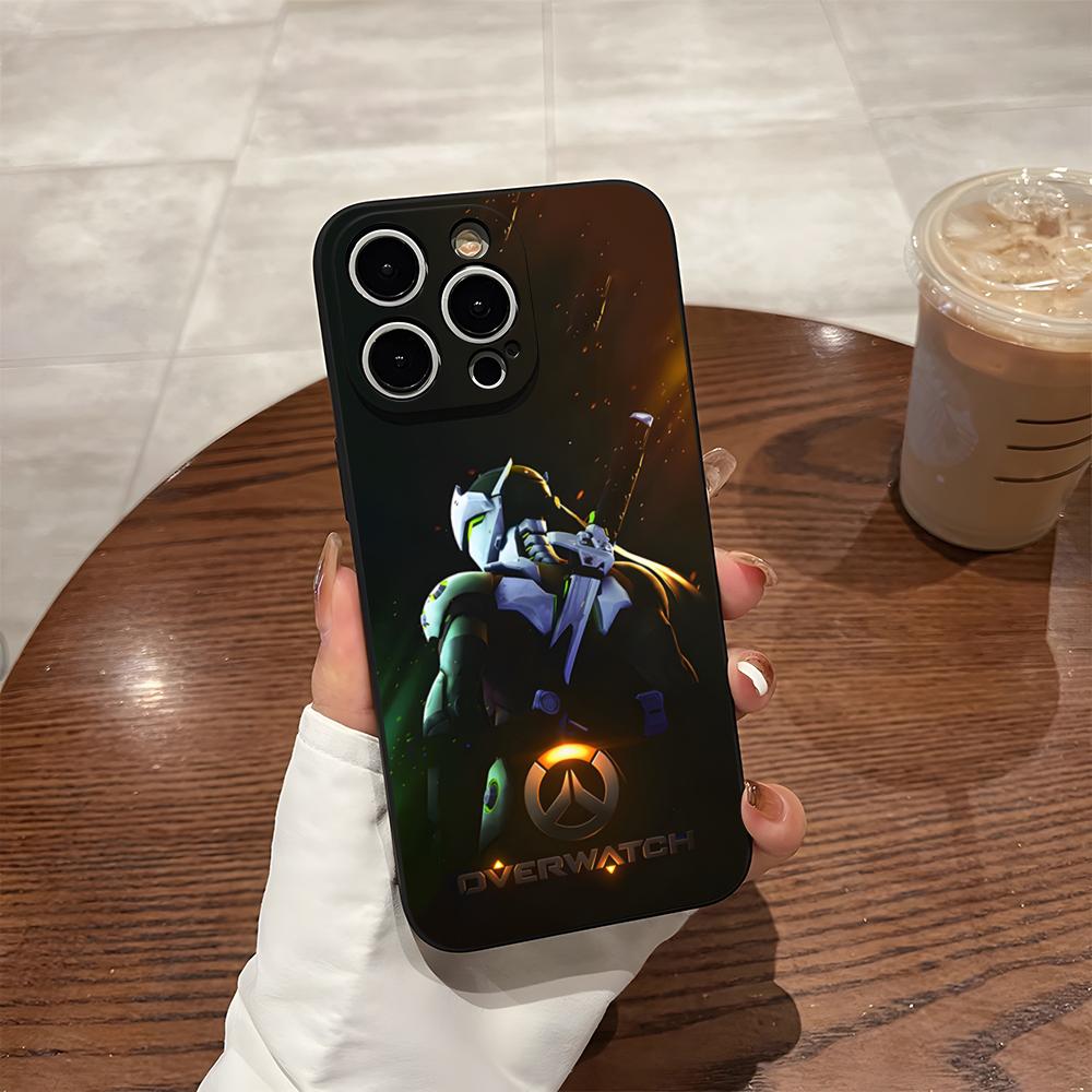 Чехол для телефона для 17 Pro Max iPhone 14 Pro Max 12 16 15 13 Pro 11 Xr X Xs 8 7 Plus Задняя крышка O-Over-watchS
