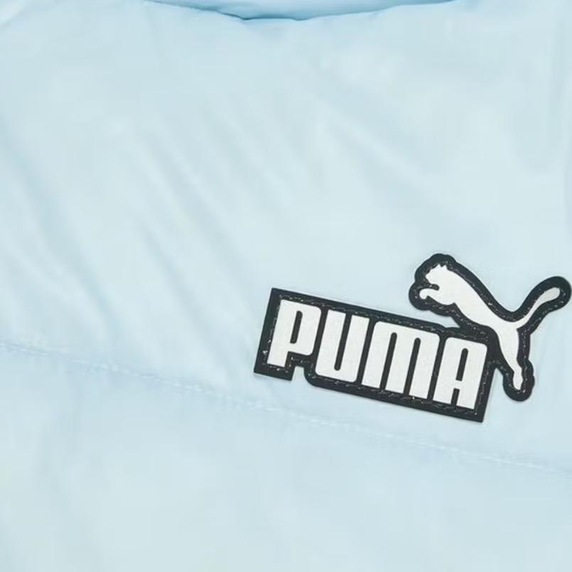 Puma Детские пуховые куртки с капюшоном, средней высоты, модель 950597-02
