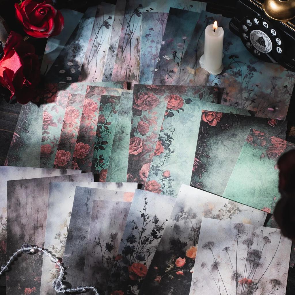 30 шт. винтажная декоративная бумага INS DIY дневник, альбом, материал для скрапбукинга, фоновая бумага ручной работы, принадлежности для ненужных журналов