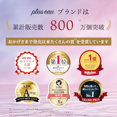 Plus Eau Plus Eau Шампунь и Кондиционер с Шелковой Сывороткой, Тающий, Сменный Блок, 350 мл, Набор из 2 шт.