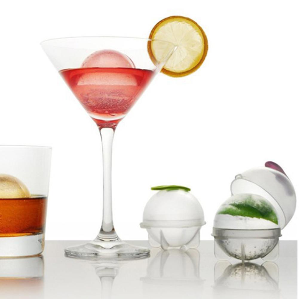 1-6PCS Ice Cube Makers Round Ice Hockey Mold Whisky Cocktail Vodka Ball Ice Mould Bar Party Kitchen Ice Box Ice Cream Maker Tool