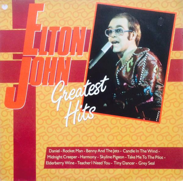Виниловая пластинка ELTON JOHN Greatest Hits HRLP37 DJM Records 1981 UK Europ Pop Б/у