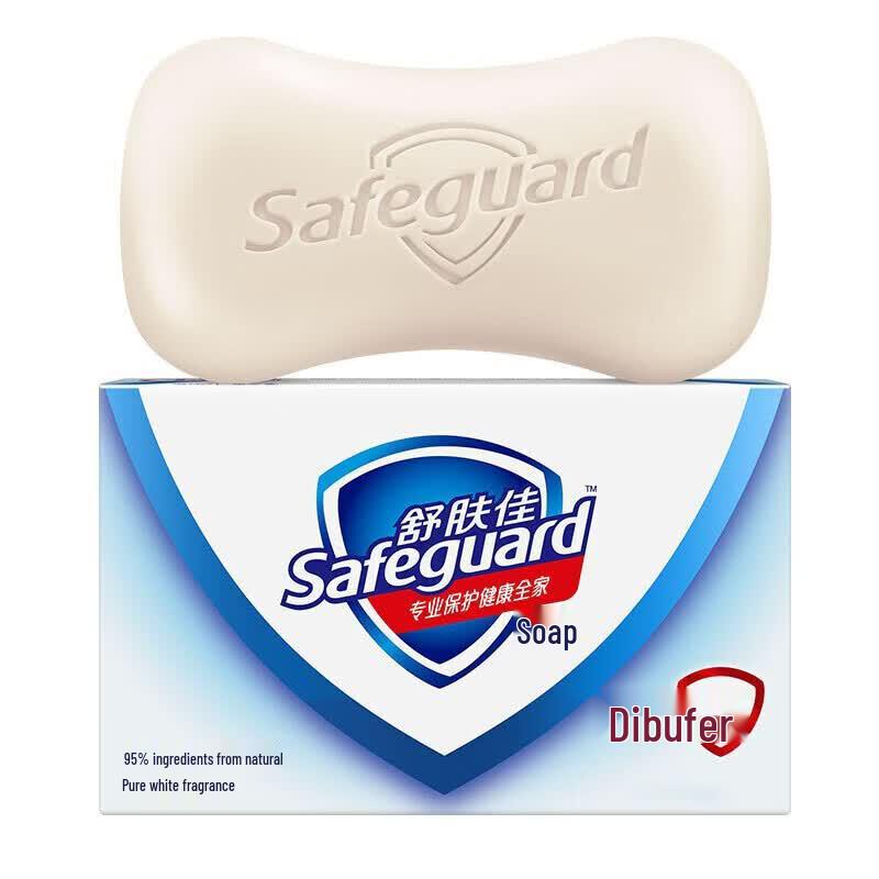 Мыло Safeguard Pure White с ароматом, упаковка 3 x 115 г
