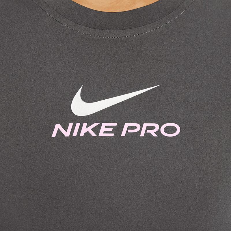 Nike Женская спортивная футболка с длинным рукавом и круглым вырезом, пуловер IQ0837036