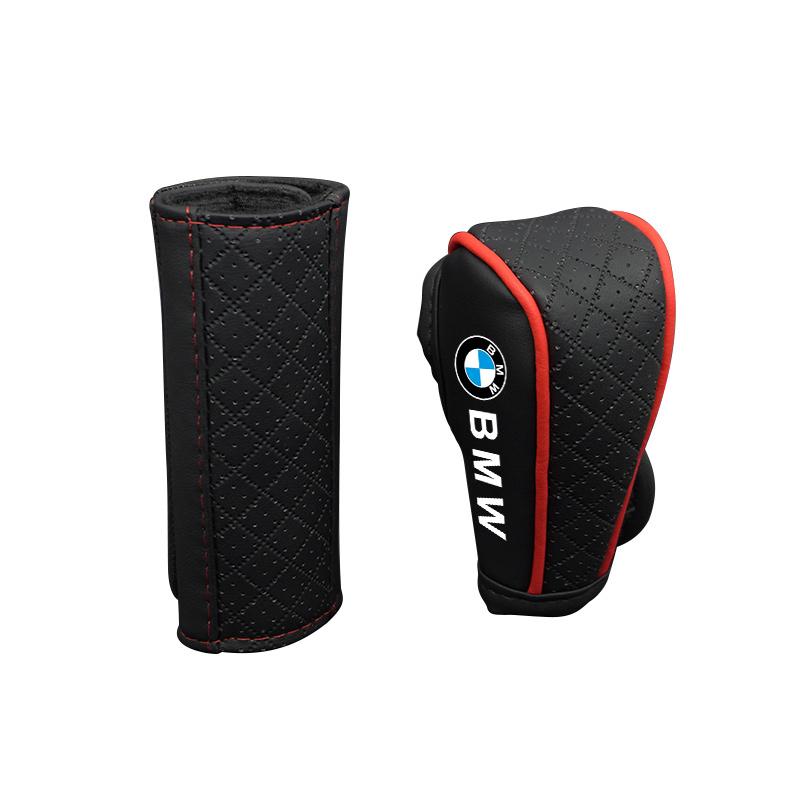 Car Shift Handle Cover Non-slip Wear-resistant For BMW M Power Performance M3 M5 X1 X2 X3 X5 E30 E36 E39 E46 E87 E91 E90 E60 E82 JK4