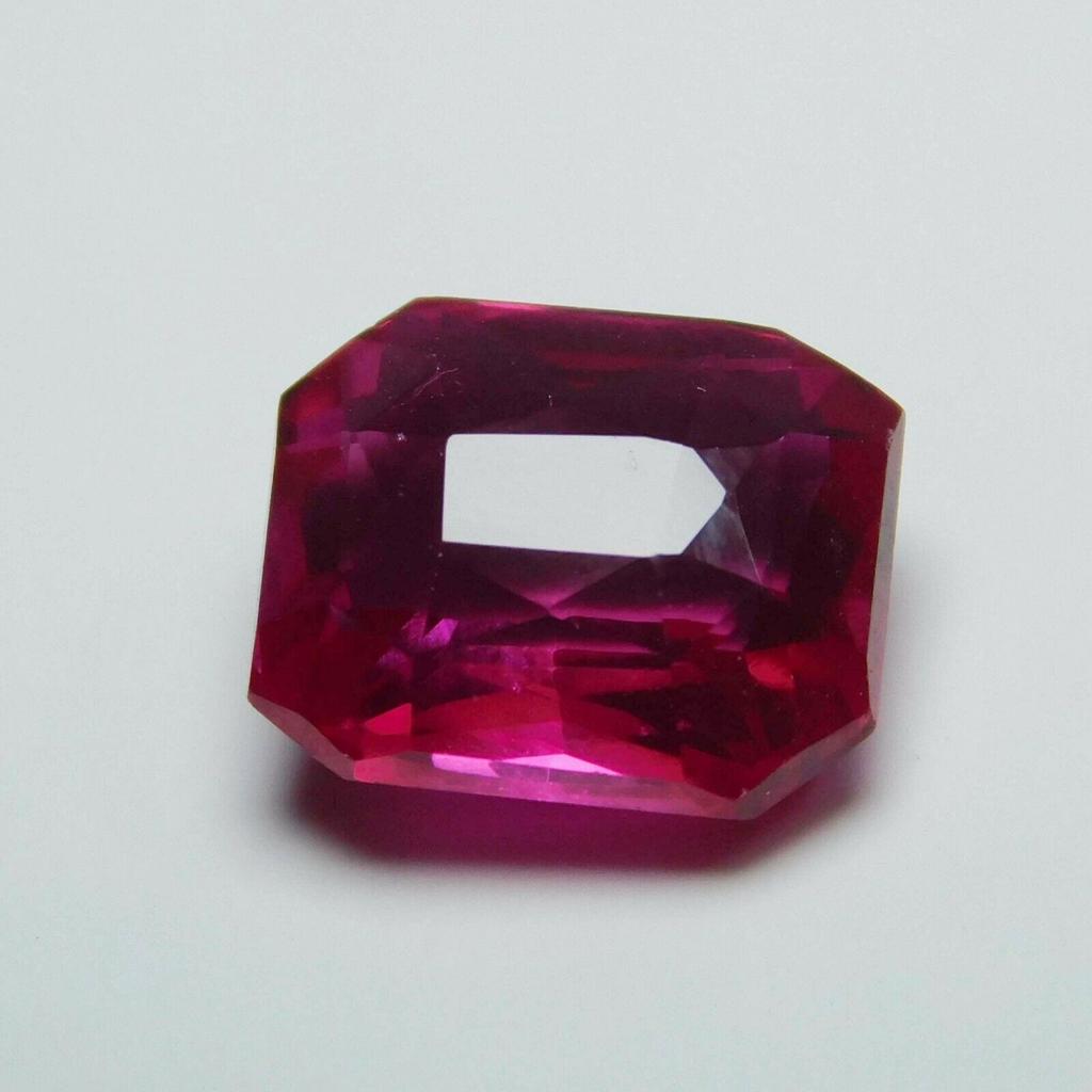 BURMESE Ruby 4.20 Ct Natural Untreated FLAWLESS Radiant Cut Gemstone