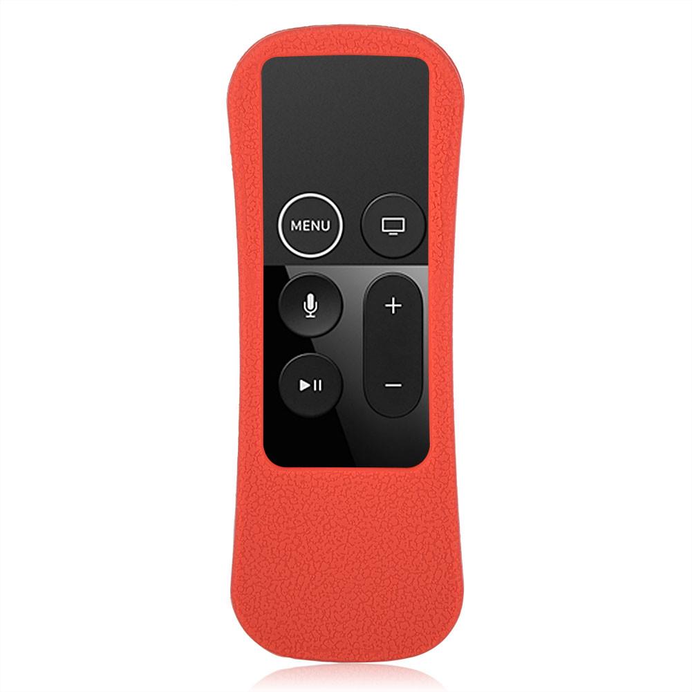 Shockproof Anti slip Protective Silicone Cover Case for TV 4 Remote Black