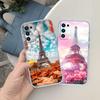 RE49 Париж Эйфелева башня Прозрачный чехол для телефона для Motorola Moto G7 G8 G9 G84 G85 G73 G24 G15 Z2 Play Power Plus