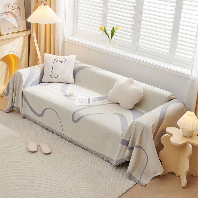 Чехол для дивана из шенилла Four Seasons Universal, противоскользящий чехол для дивана, чехол для стула, одеяло для декора гостиной