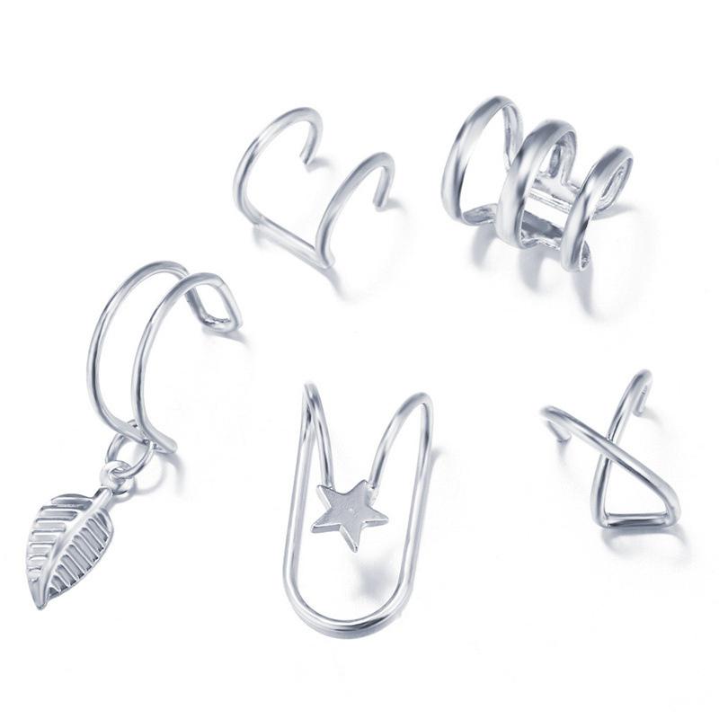 Изысканный Ear Cuff серьга с декором из страз для Женского уха Летнее Поступление Рождественский Ювелирный Подарок