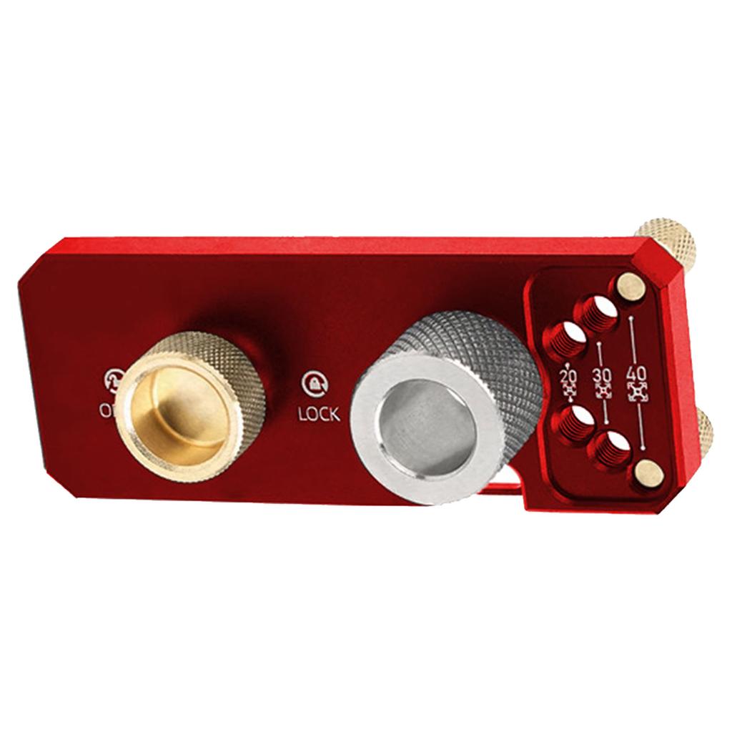 Hole Drill Jig Kit Aluminium Alloy Multifunctional High Accuracy Hole Drill Guide Locator Set with