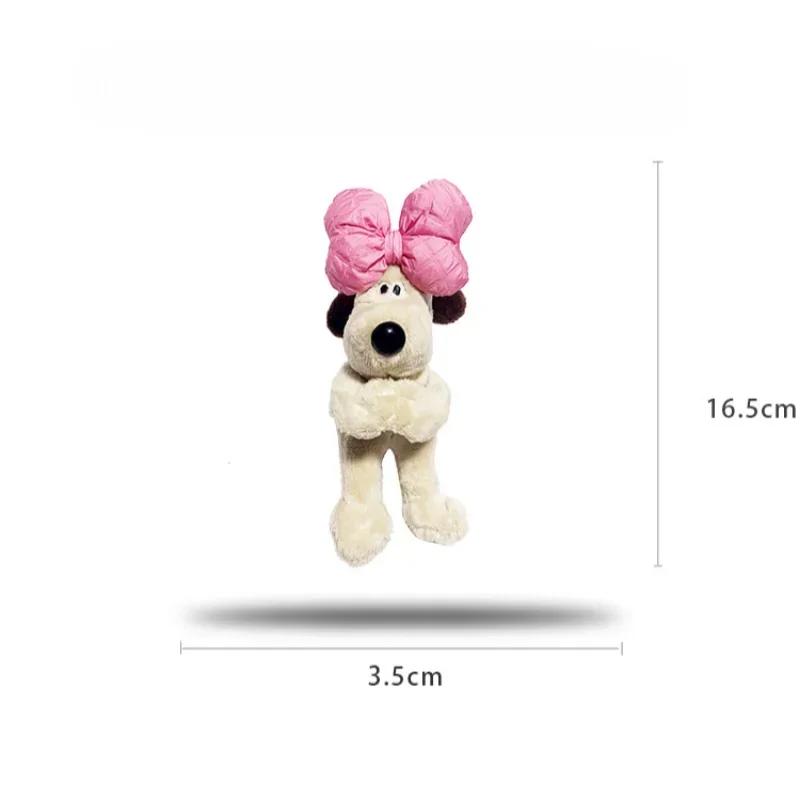 Car Puppy Plush Doll Clutch Decor Car Wiper Turn Signal Switch Decoration Kawaii Dog Wiper Doll Car Interior Accessories