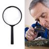 1Pcs Magnifier 60Mm Handheld 5X Magnifying Glass Handheld Low Vision Reading