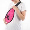 Nike Heritage Rubber Plastic Material Crossbody Bags Fanny Pack Regular Women's Explosion Pink Casual CW9259-607