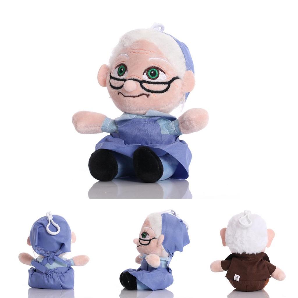Premium Short Plush Carl Fredricksen Toy For Kids And Adults
