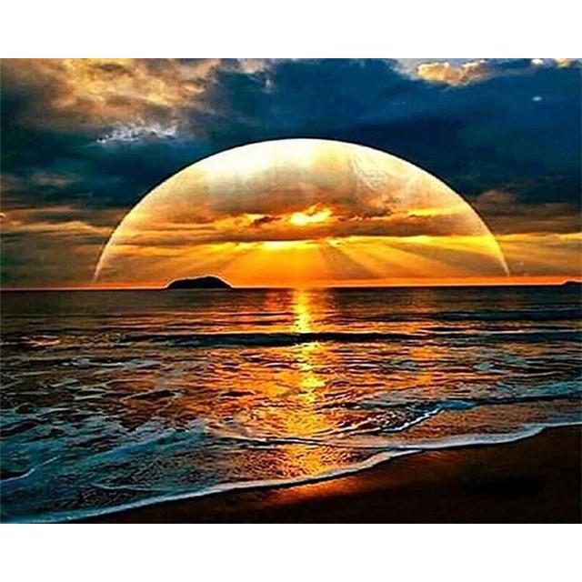 40x50 см краска по номерам розовое дерево пейзаж DIY картина по номерам вишни ручная роспись уникальный подарок домашний декор