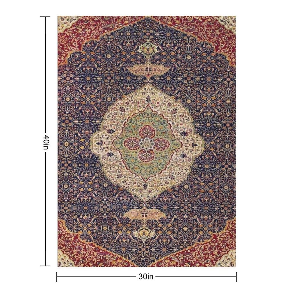 Винтажный Антикварный Персидский Ковер Плед Плед на диван Походные одеяла и Гигантские Диванные Одеяла