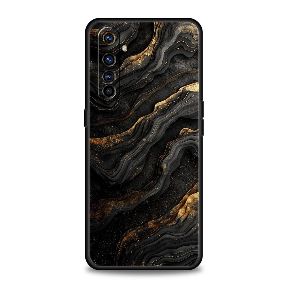 Складывается Текстура Мягкий ТПУ Для Realme 13 12 11 10 9 Pro Plus GT3 GT2 C21 C25 C35 C53 C55 C67 Pro 5G Чехол для Телефона Обложка Fundas Capa Сумка