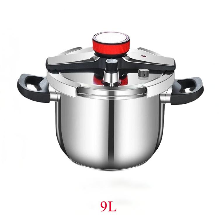 Скороварка из нержавеющей стали 304, многофункциональная, 5 л, 9 л, 3-ступенчатая, с ограничением давления, взрывозащищенная, быстрое приготовление пищи