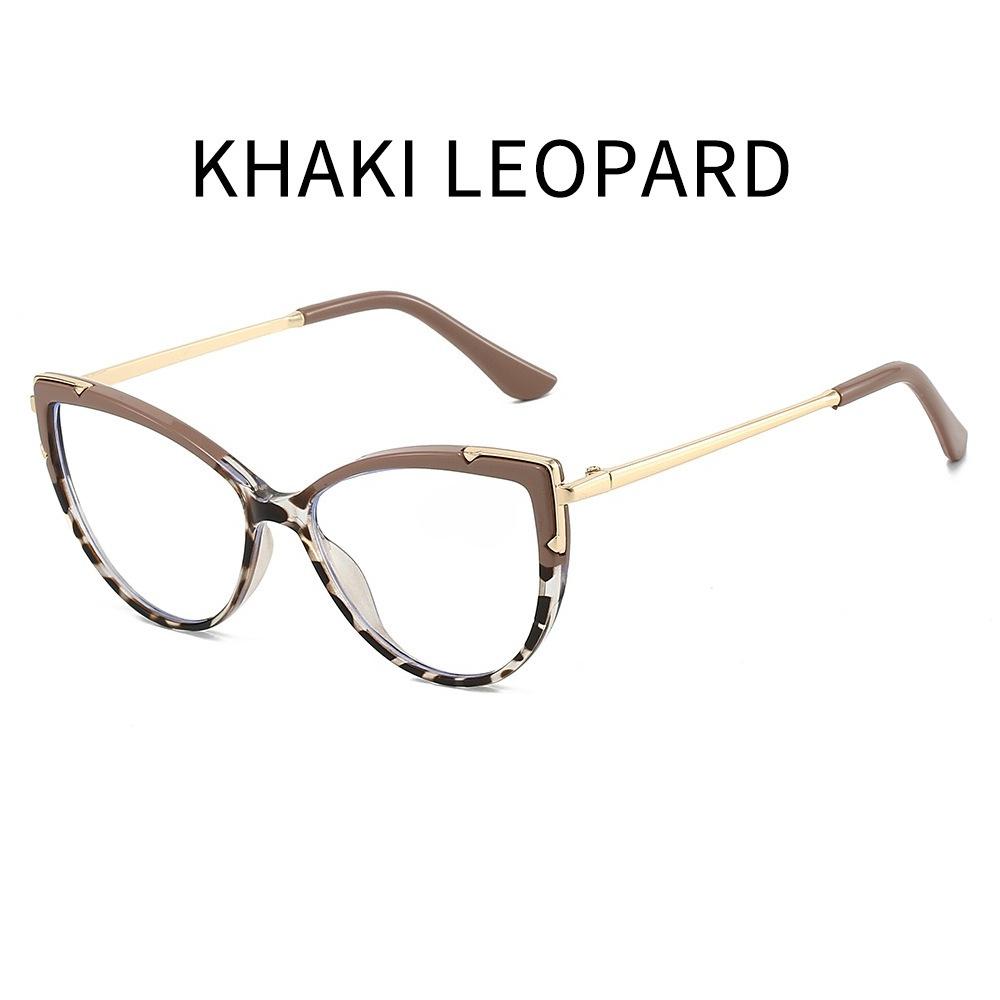 Новые Винтажные Очки для Чтения Кошачий Глаз Унисекс Ультралегкая Металлическая Рамка Защита от Синего Света Очки для Пресбиопии Женские Популярные Очки