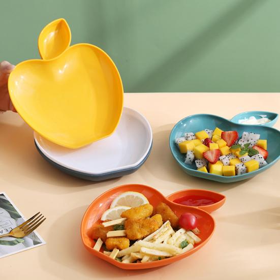 Блюдо в форме фрукта, держатель для соуса, уксуса, пищевой, многофункциональный, для пельменей, холодных блюд, закусок, десертов, фруктов, аперитивов для сервировки