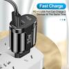 QC3.0+PD 25W High-Power Fast Charger with EU, US, UK Plug Options
