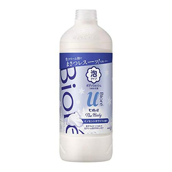 Biore U The Body Foam Type Innocent White Scent Pump 540ml Refill 450ml Kao +