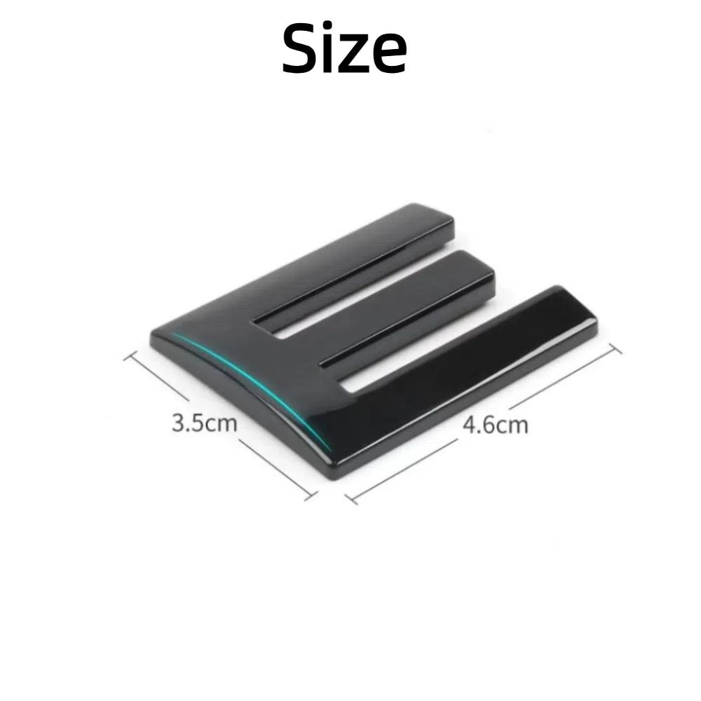 1pc 3D ABS Black Letters DEFENDER Badge Car Front Hood Bonnet Stickers Decals For Defender Emblem Accessories