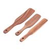 3Pcs Set Wooden Spurtles Set Slotted Spatula Kitchen Utensil for Stirring Mixing