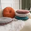 Modern Simple Pumpkin Hairball Round Pillow Pillow Office Sofa Cushion