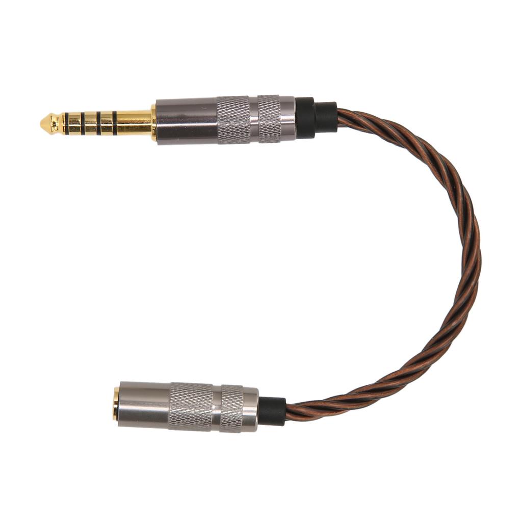 4.4mm Balanced Male To 3.5mm Stereo Female Headphone Cable Gold Plated Portable Headphone Adapter Cable for Music Lovers