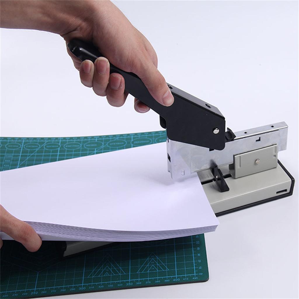 Stapler Heavy Duty Large Metal Painted Handle Steel Iron Rubber Comfortable Grip Office Stapler for